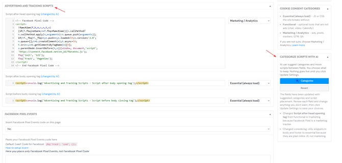 Categorize with AI