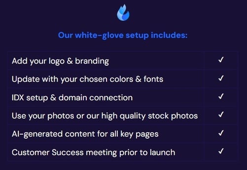 White Glove Setup