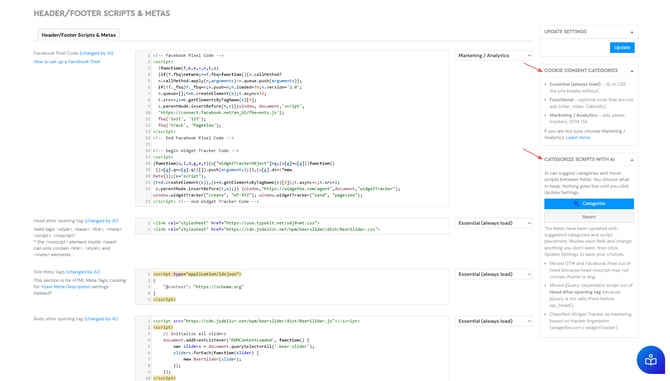 Categorize with AI