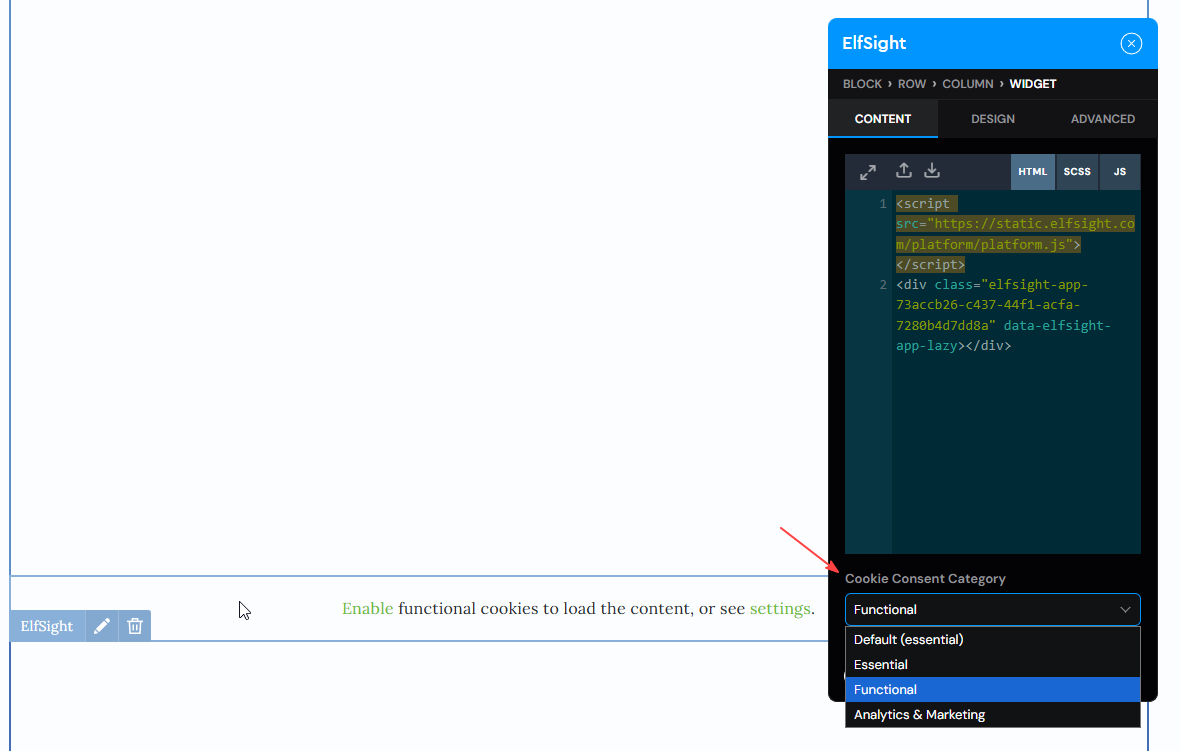 Coder Widget